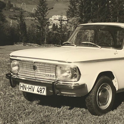NSU 1200CS 1970 Factory Photo Photograph Print Vintage NSU 1200 CS