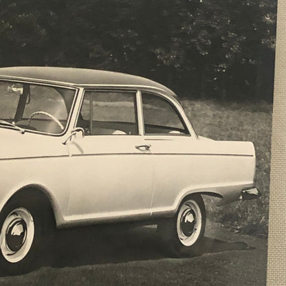 Auto Union DKW Junior De Luxe Car Factory Press Photo Photograph Vintage