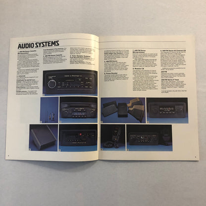 1980 Volvo Accessories Sales Brochure Catalog GT Sport Audio Lifestyle +