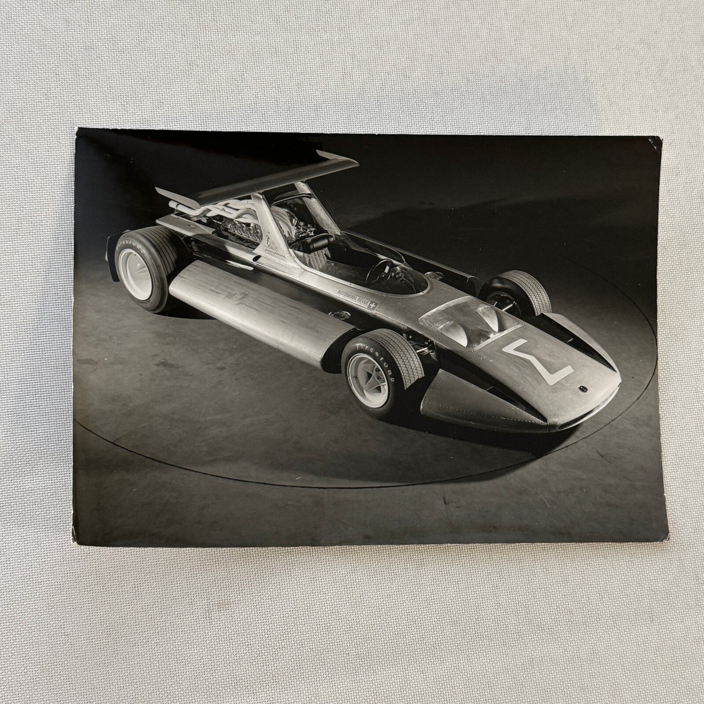 1969 Pininfarina Sigma Grand Prix Concept Car Factory Photo Photograph Print