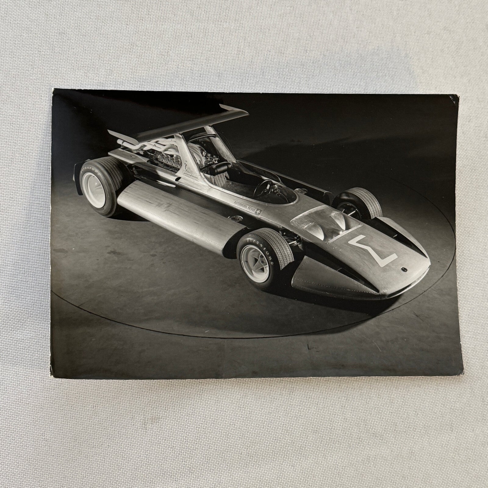 1969 Pininfarina Sigma Grand Prix Concept Car Factory Photo Photograph Print