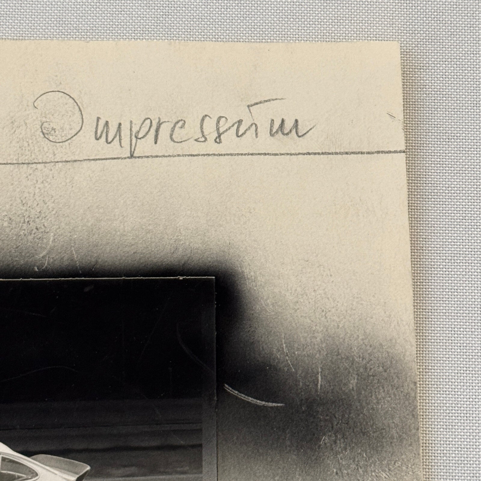 Porsche 911 Racing Car Photo Photograph Highlighted for Print Use Vintage