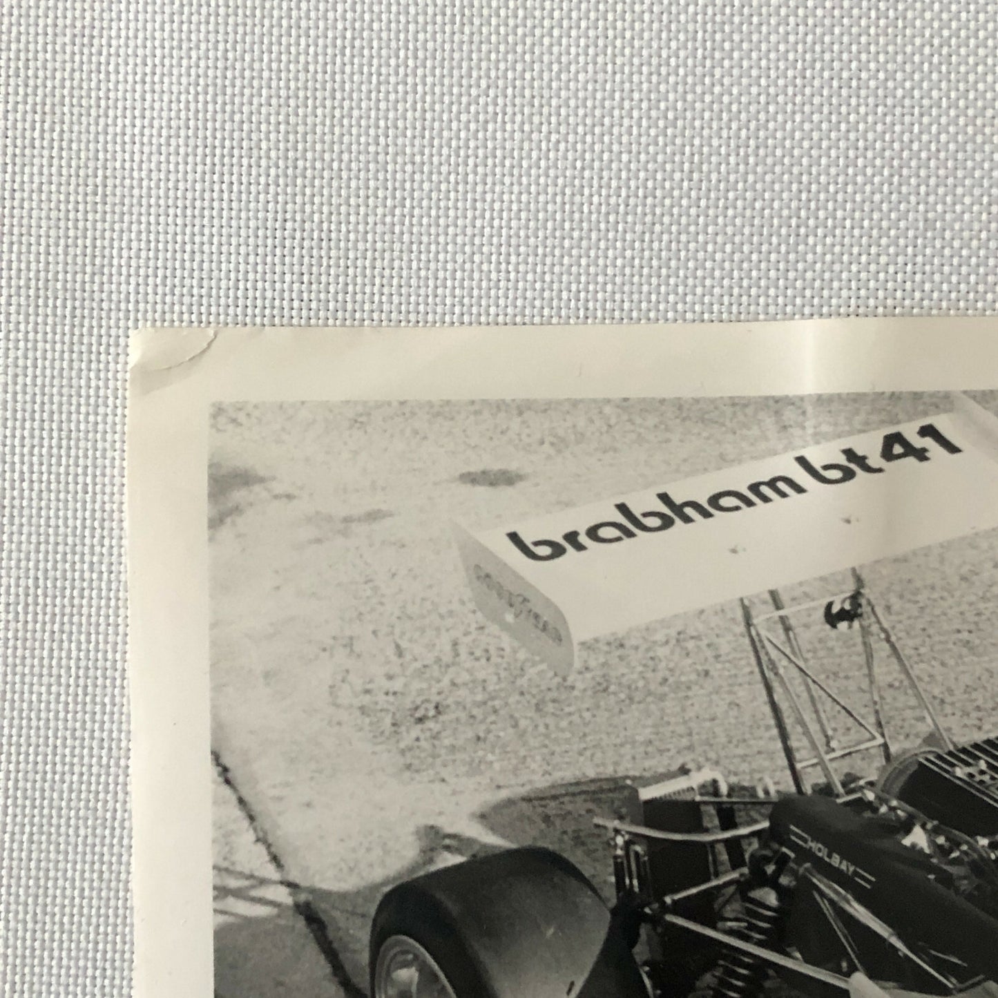 Vintage Brabham Racing BT41 Car Press Photo Photograph Lot of 3 Jack Brabham BT