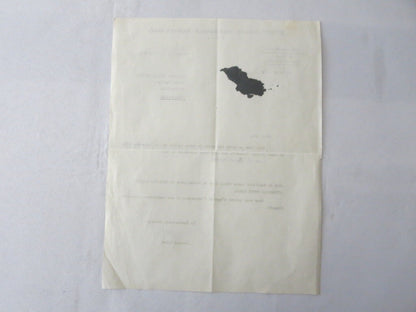 1964 Rallye Automobile Monte Carlo XXXIII Letter Letterhead Press Credentials 