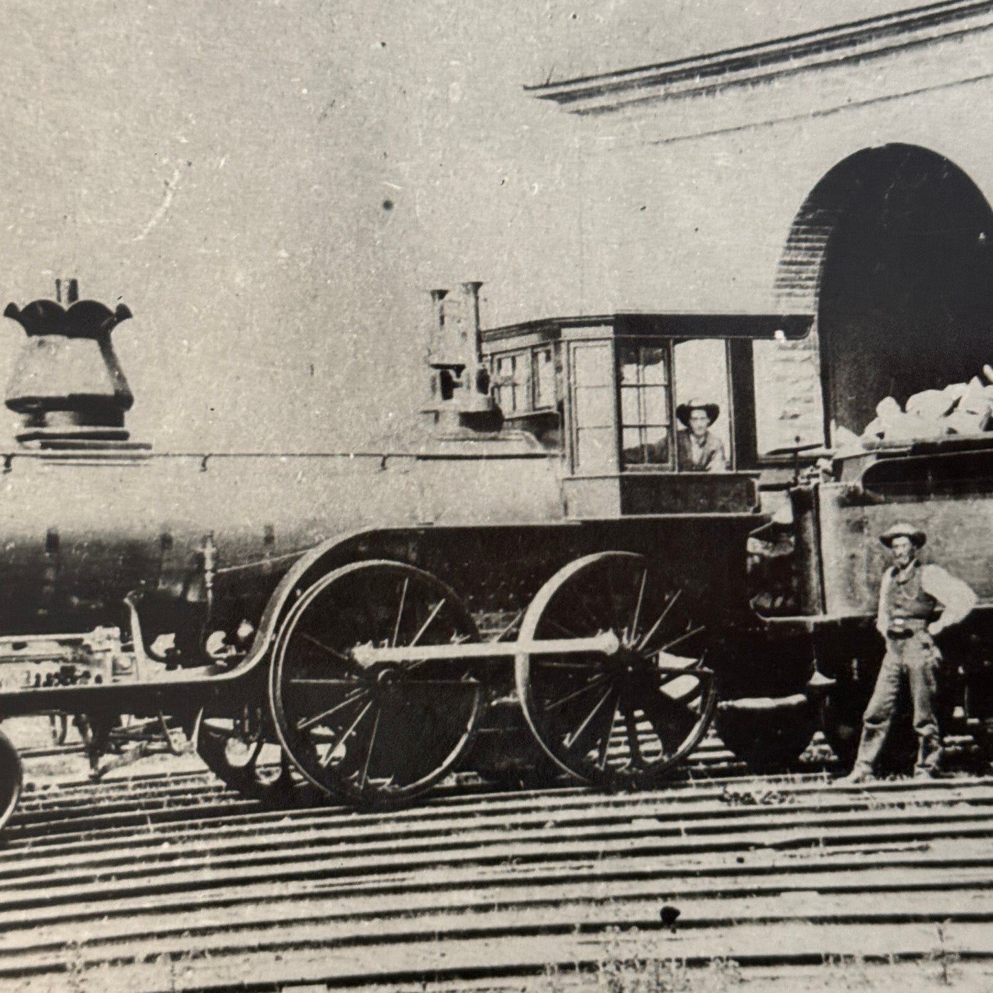 Central Vermont Railway Locomotive Train The Deer Vintage Photo Photograph