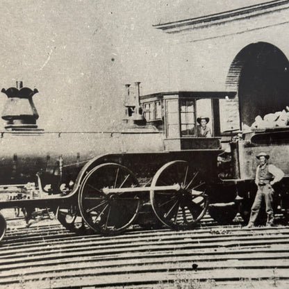Central Vermont Railway Locomotive Train The Deer Vintage Photo Photograph