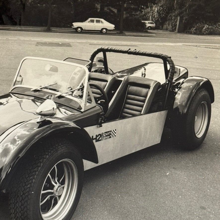 Vintage Kit Car Photo Photograph Print Unidentified Volkswagen Beetle VW Based