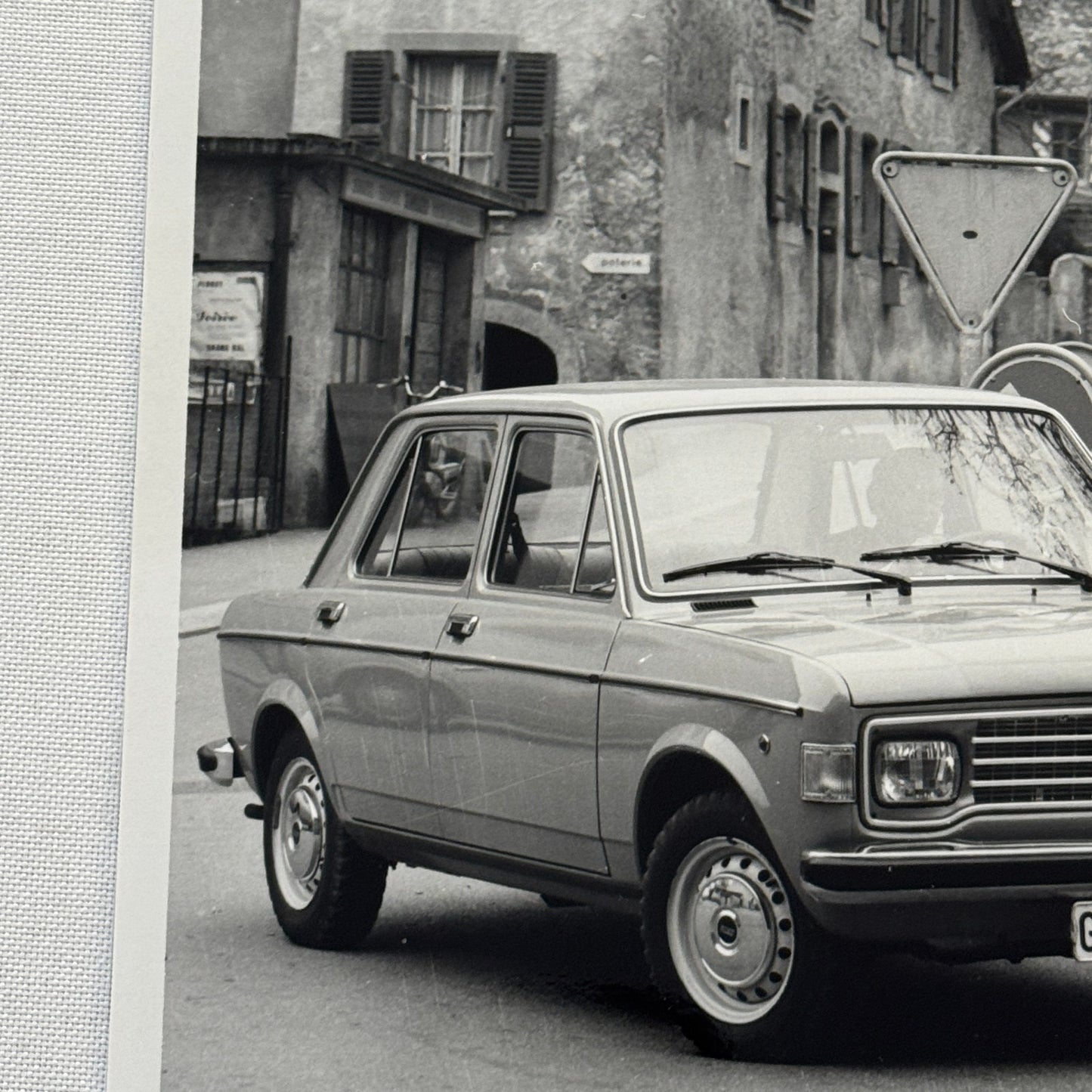 Fiat 128 Special Car Factory Press Photo Photograph Print Vintage 1976