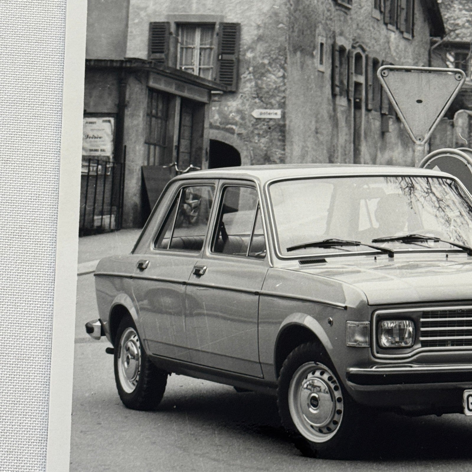 Fiat 128 Special Car Factory Press Photo Photograph Print Vintage 1976