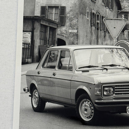 Fiat 128 Special Car Factory Press Photo Photograph Print Vintage 1976