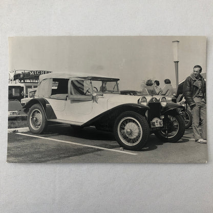 Vintage Car Photo Photograph Print - 1970 Paris Nice Rally Rallye 