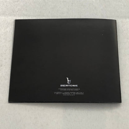 Alfa Romeo Pandion Bertone Concept Car Prototype Sales Brochure Catalog