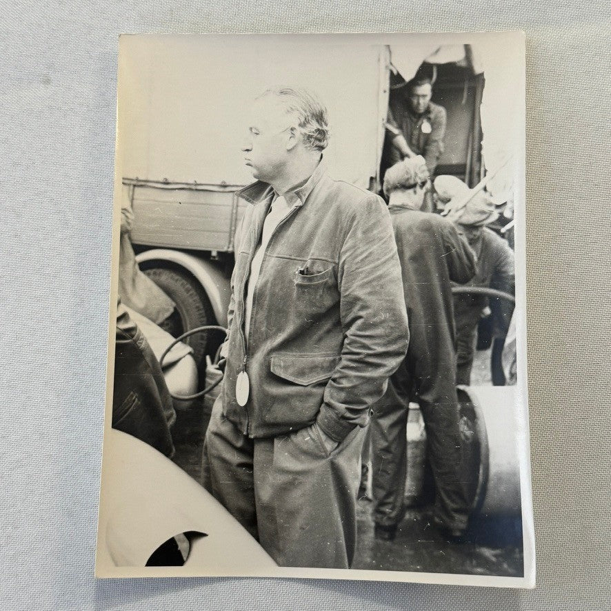 Karl Kling Racing Driver Vintage Photo Photograph Print Race Motorsport