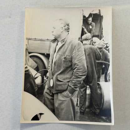 Karl Kling Racing Driver Vintage Photo Photograph Print Race Motorsport