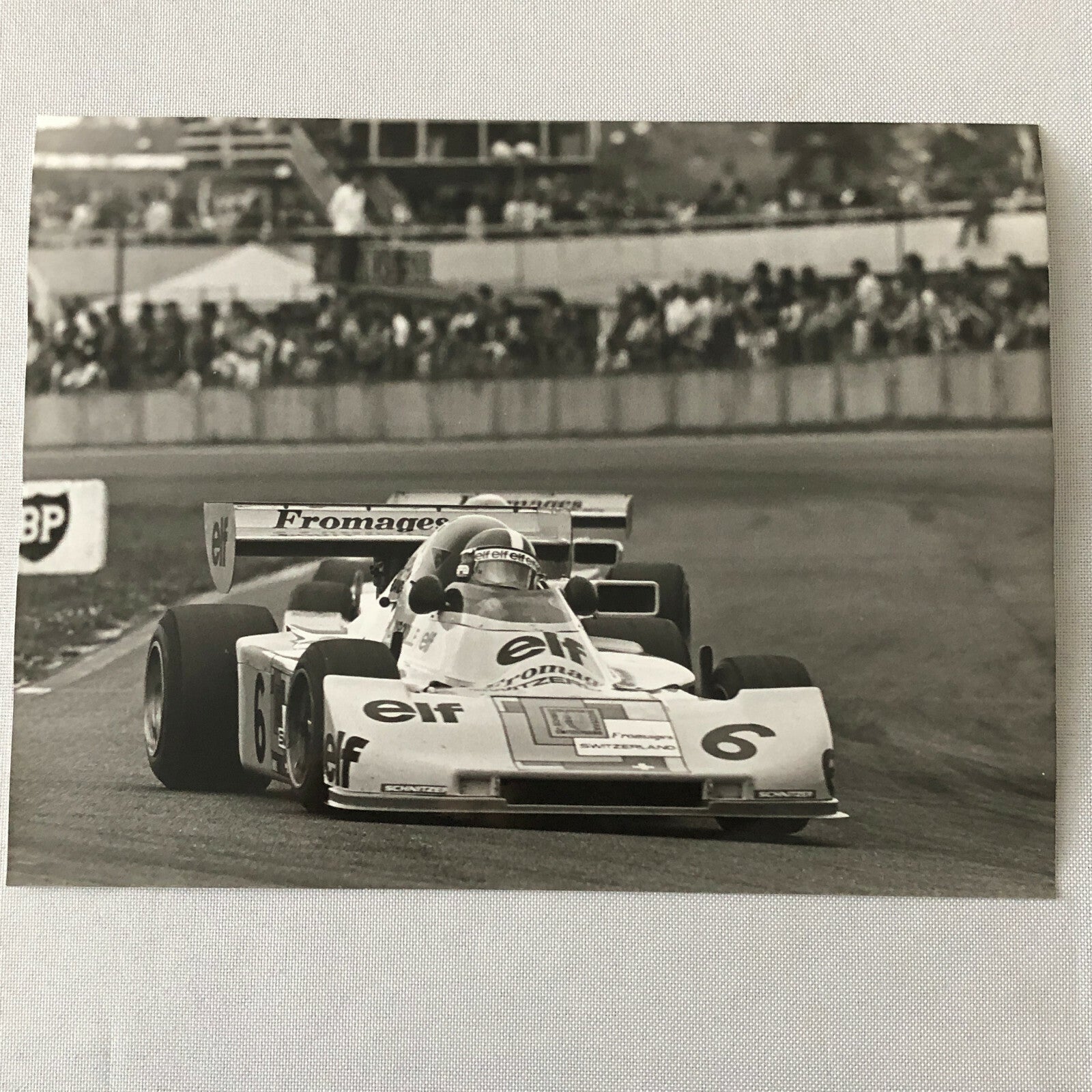 Vintage 1975 Formula 2 F2 Racing Photo Photograph Nogaro Grand Prix Jabouille
