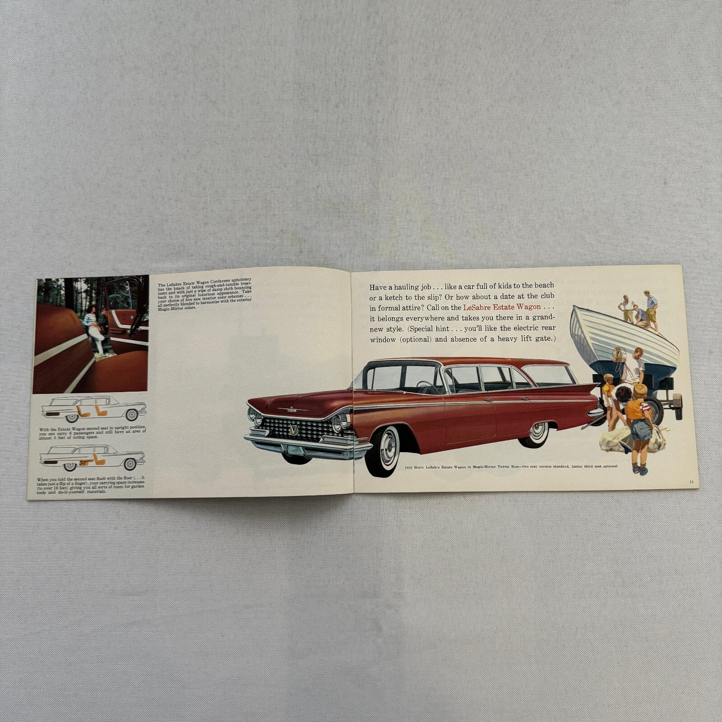 1959 Buick Car Sales Brochure Catalog LeSabre Invicta Electra 225