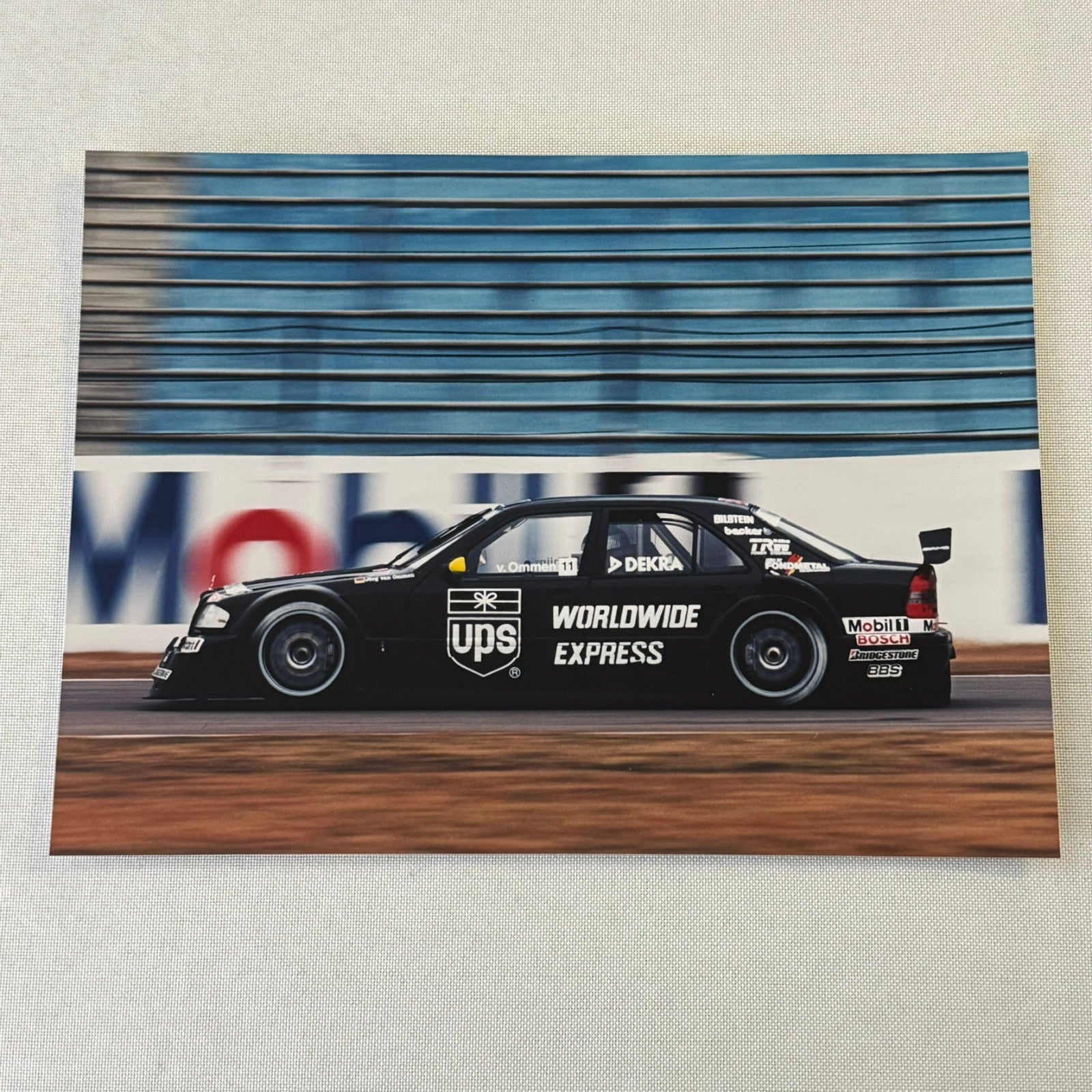 1996 Mercedes ITC AMG Racing Press Kit Dario Franchitti Ellen Lohr Kurt Thiim