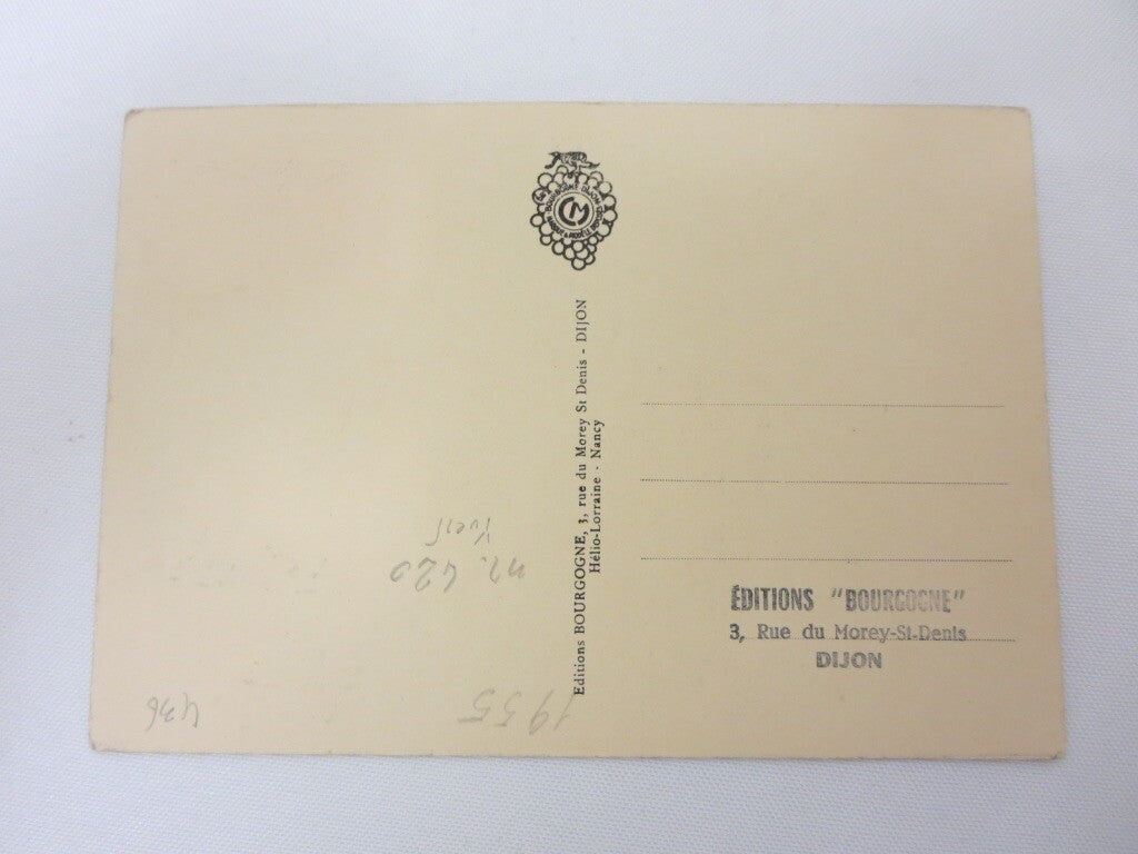 1955 Rallye XXV Monte Carlo Postcard with Stamp Monaco Post Card - Original 