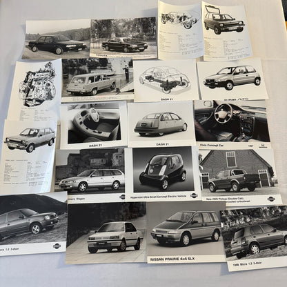 HUGE International Car Factory Press Photo Lot JDM European Honda Toyota 240+