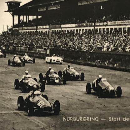 Vintage Nurburgring 1000 KM Rennen Race Racing Photo Postcard Post Card