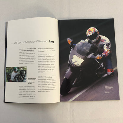 Honda Integra Type R Car Sales Brochure GERMAN Text European Market