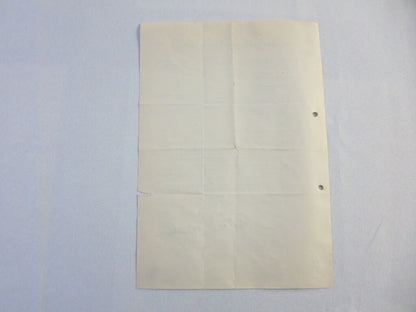 1958 Mercedes Benz Daimler Letter Letterhead Document - German Text 