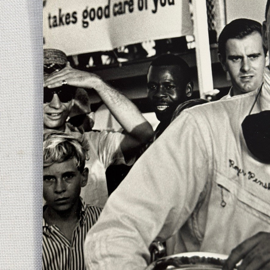 Roger Penske Racing Driver Photo Photograph Nassau 1964 Chaparral Modern Print
