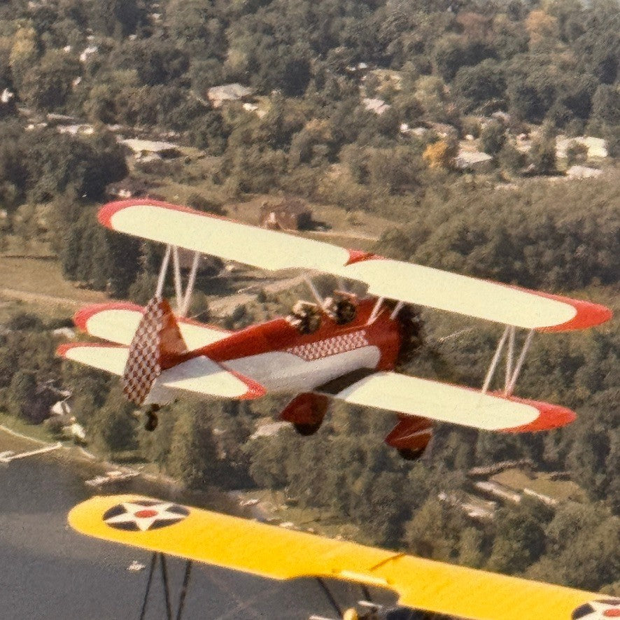 Vintage Aircraft Airshow Photo Large Aviation Photograph Aviation 1970s 1980s