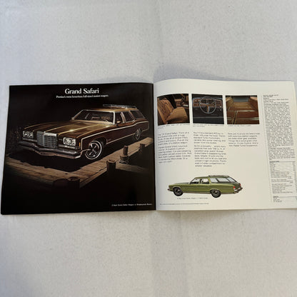 1974 Pontiac Car Sales Brochure Catalog Firebird Grand Prix GTO Ventura Grand Am