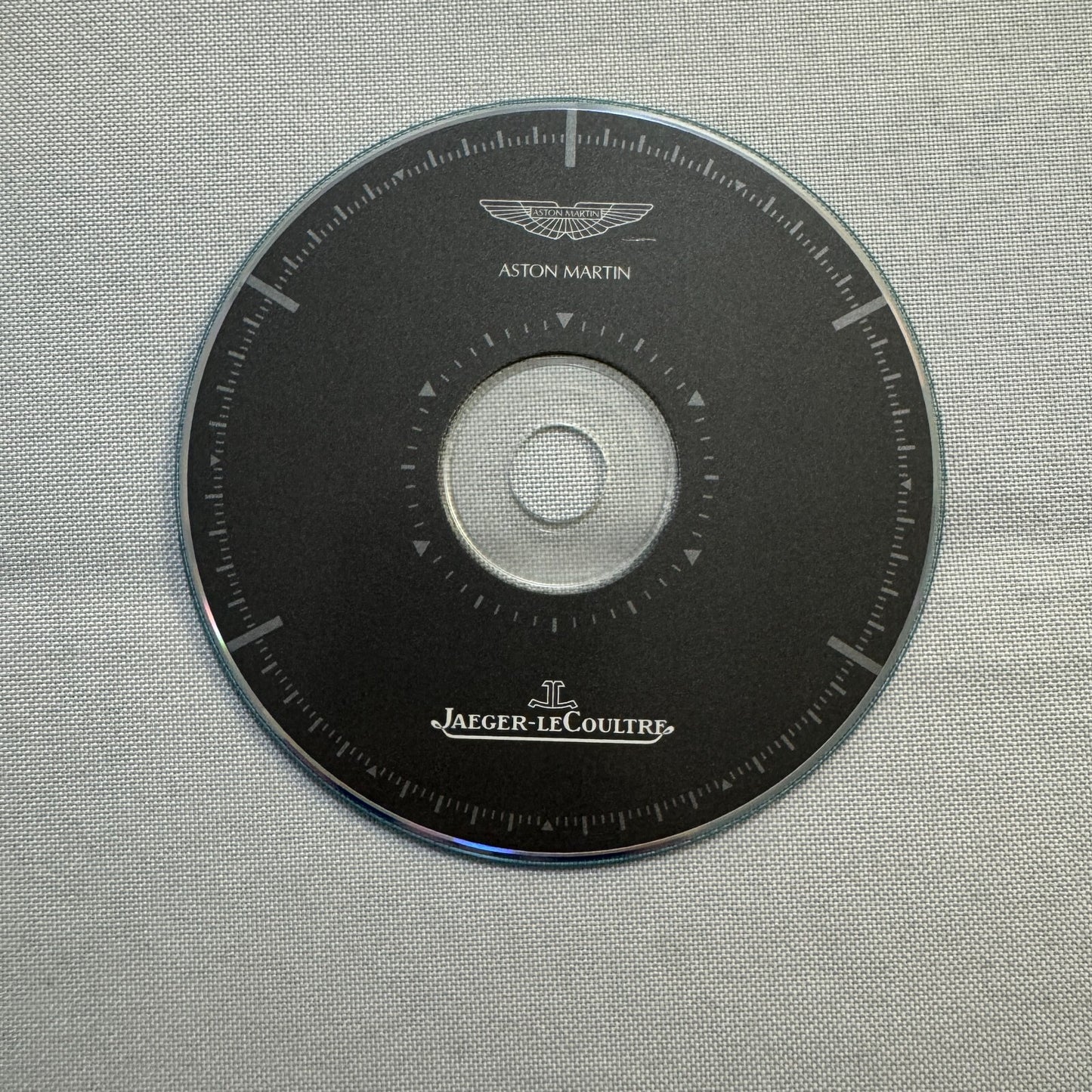 Aston Martin Jaegre Le Coultre Watch Collaboration Press Kit Brochure with CD