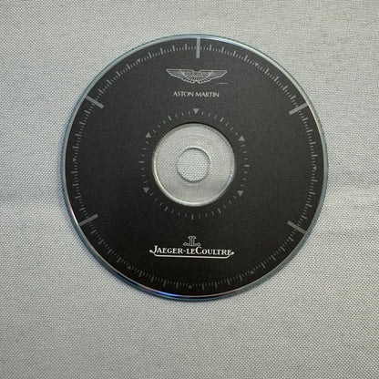 Aston Martin Jaegre Le Coultre Watch Collaboration Press Kit Brochure with CD