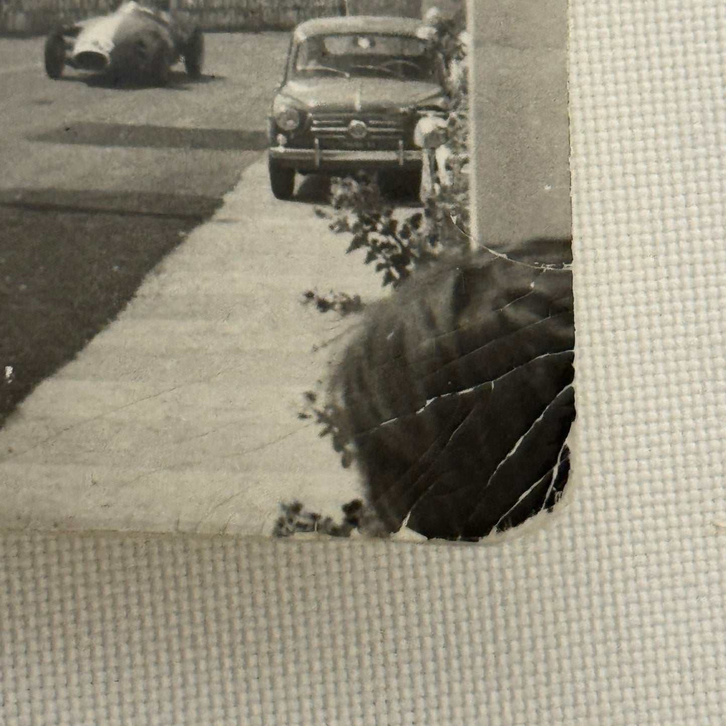 Vintage Racing Car Photo Automobile Motorsport Photograph Print 1966