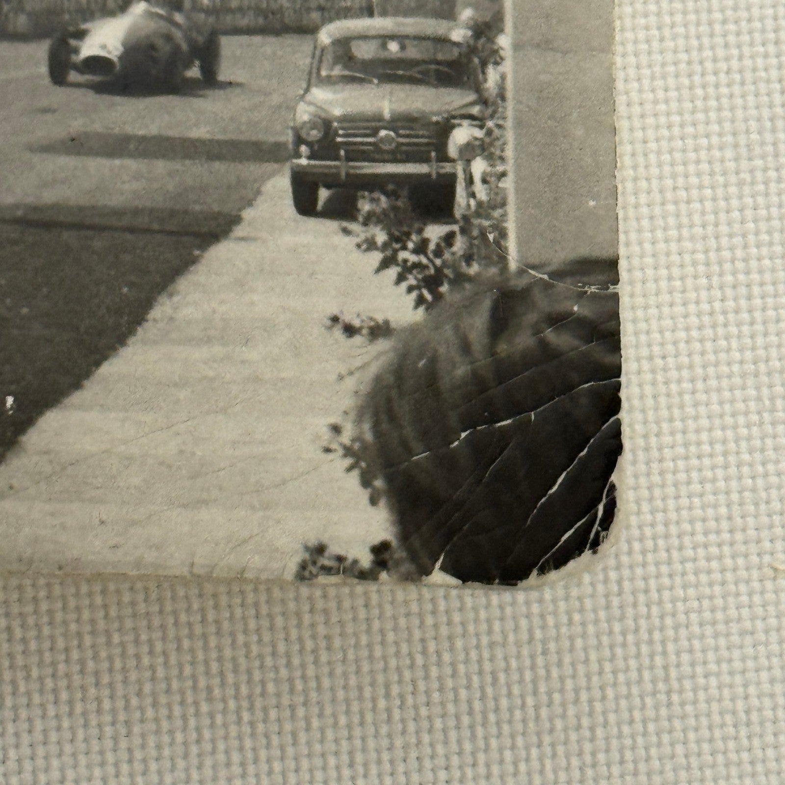 Vintage Racing Car Photo Automobile Motorsport Photograph Print 1966