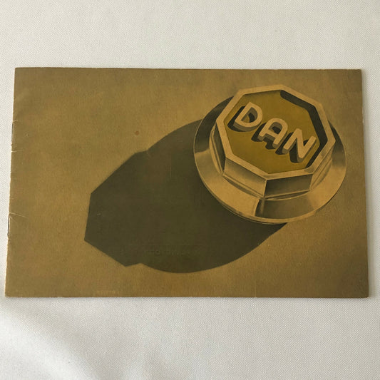 Vintage Dan Trailer and Truck Sales Brochure Catalog - DANISH Text 