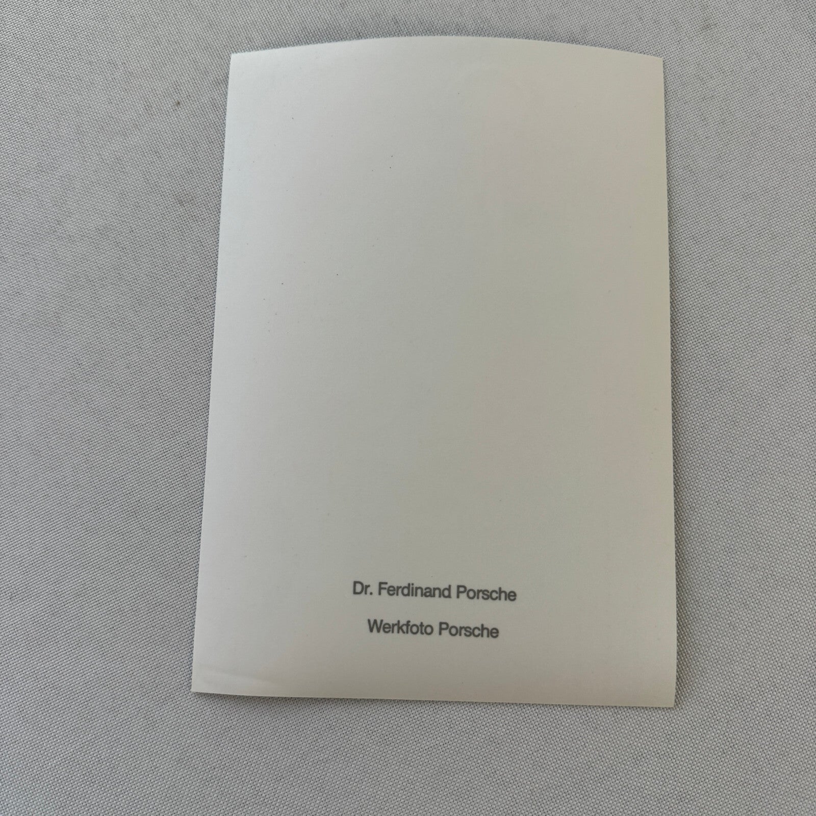 Dr Ferdinand Porsche Factory Press Photo Photograph Print