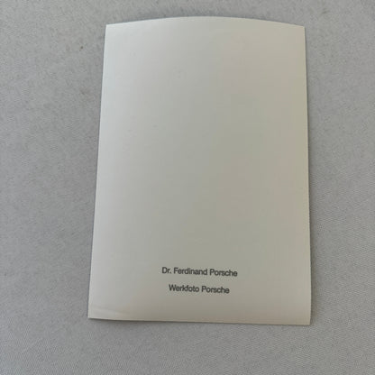 Dr Ferdinand Porsche Factory Press Photo Photograph Print