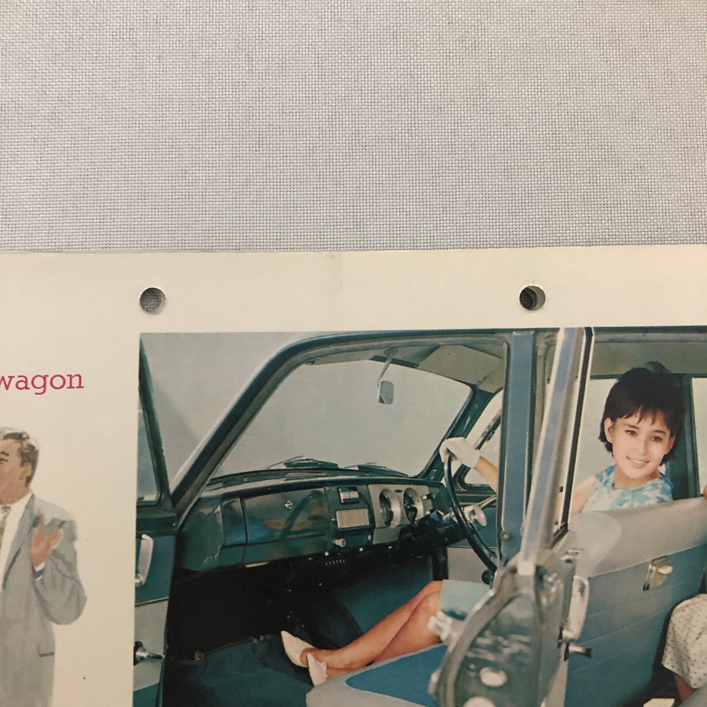 Vintage 1963 Datsun Bluebird Car Sales Brochure Catalog Japanese JDM Nissan