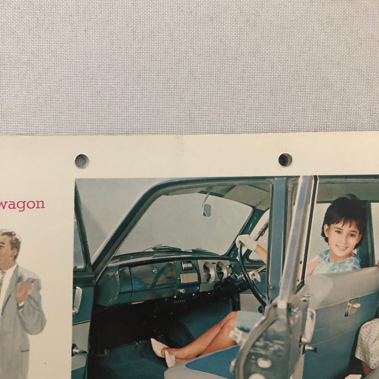 Vintage 1963 Datsun Bluebird Car Sales Brochure Catalog Japanese JDM Nissan