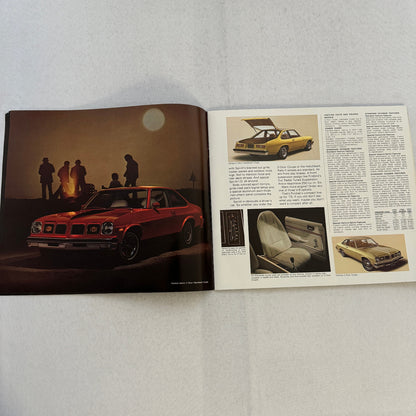 1975 Pontiac Car Sales Brochure Catalog Firebird Grand Am LeMans Grand Ville +