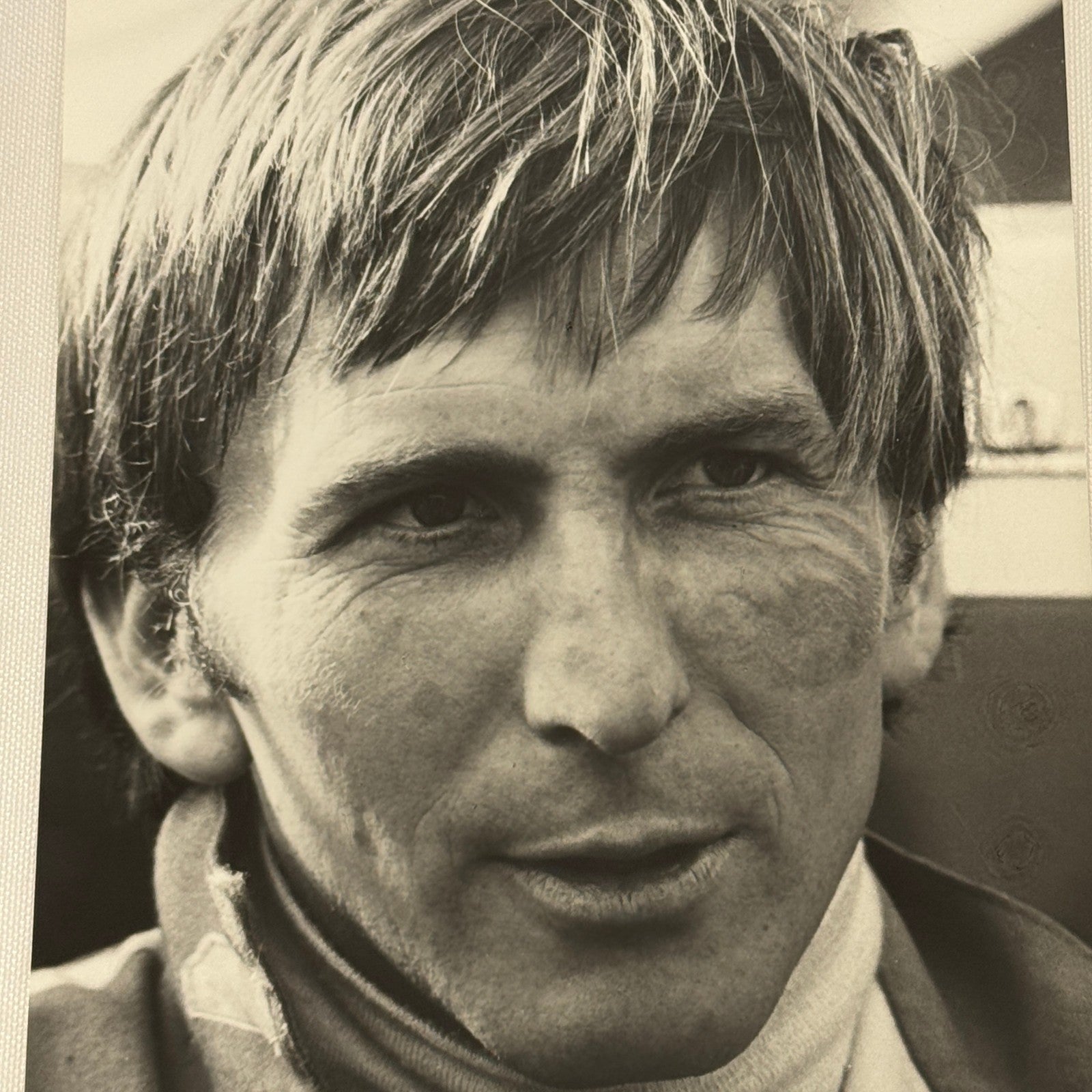 Vintage Racing Photo 1970 Hockenheim F2 Race Derek Bell Driver Motorsport