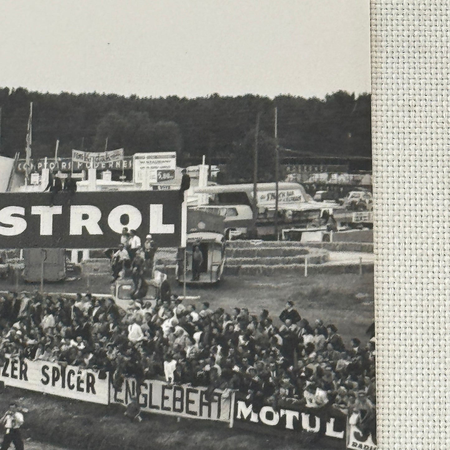 1960 LeMans Racing Photo Photograph Vintage Image Modern Print