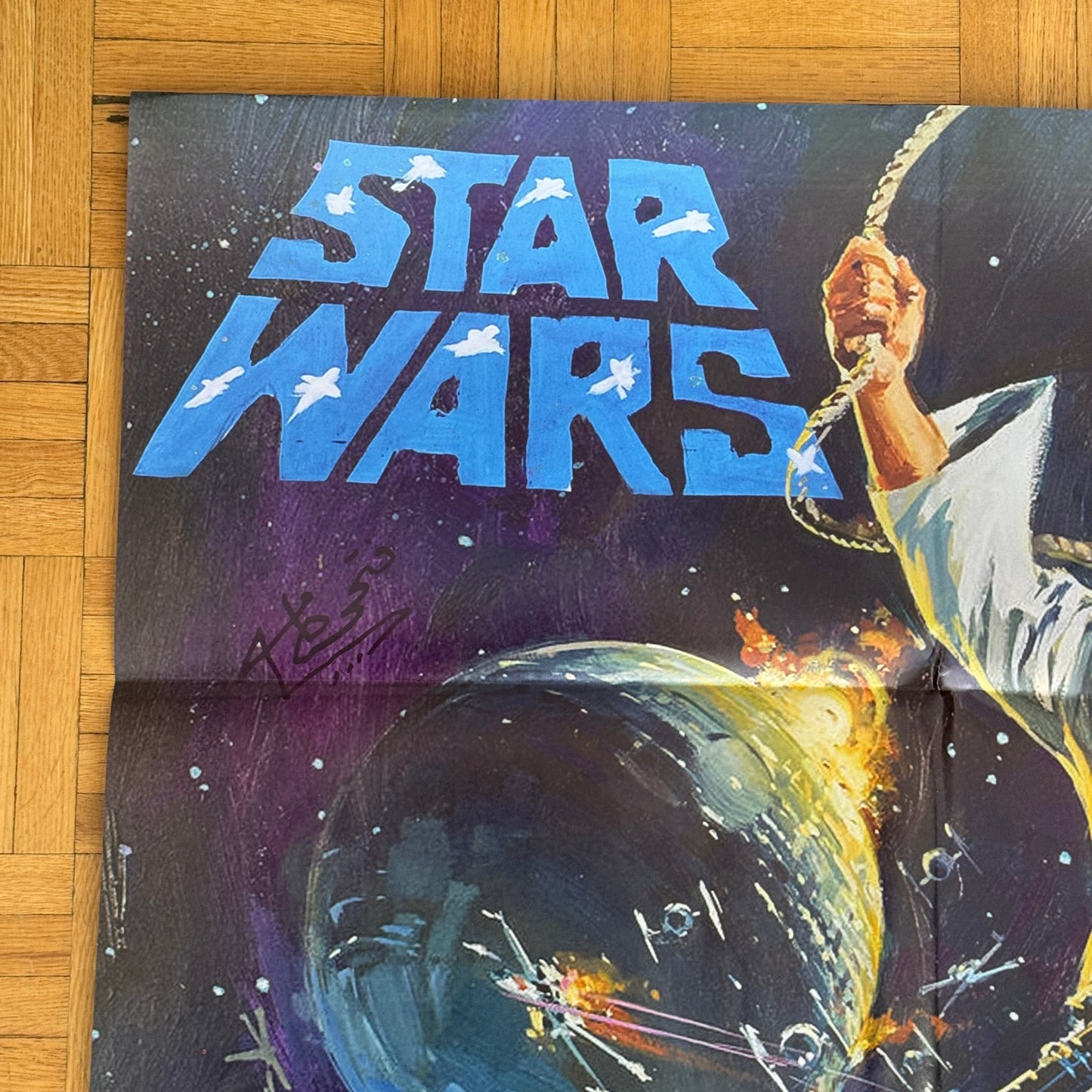 Star Wars Episode IV A New Hope EGYPTIAN Re-Release Movie Poster 2010s Authentic