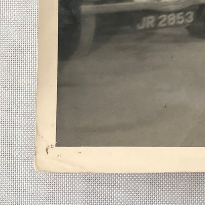 Vintage Car Garage Photo Photograph Print Tag REA22-E2