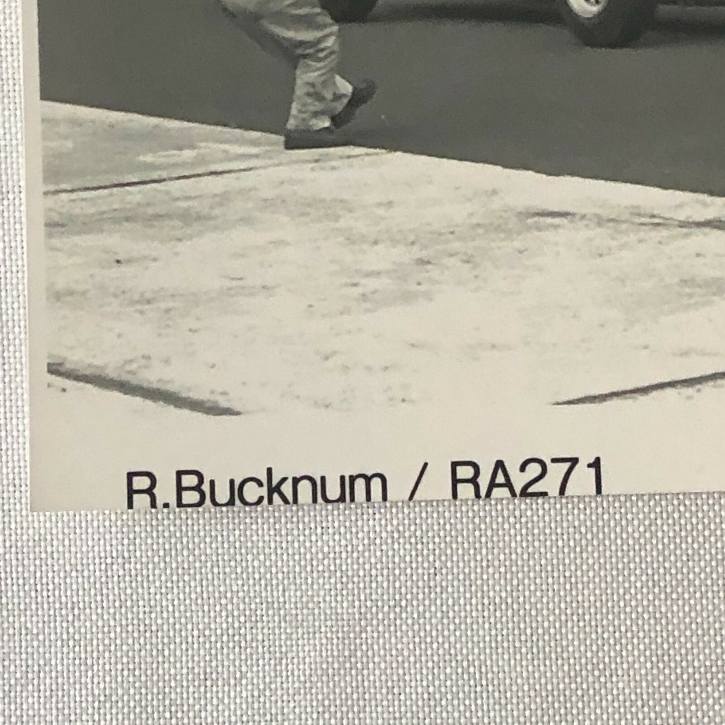Vintage Ronnie Bucknum Honda Racing Driver Photo Photograph Print 