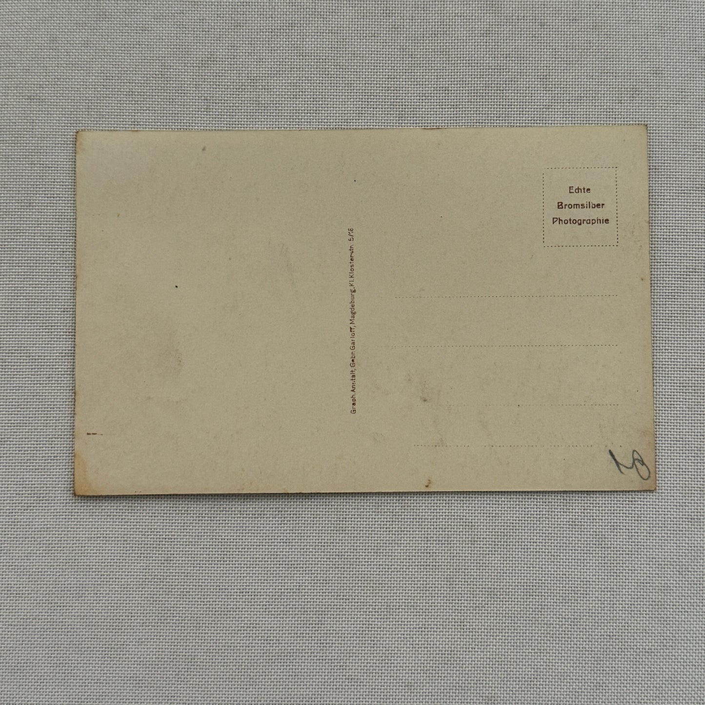 Vintage Circus Acrobat Balancing Act Postcard Post Card 5 Mickaroff German