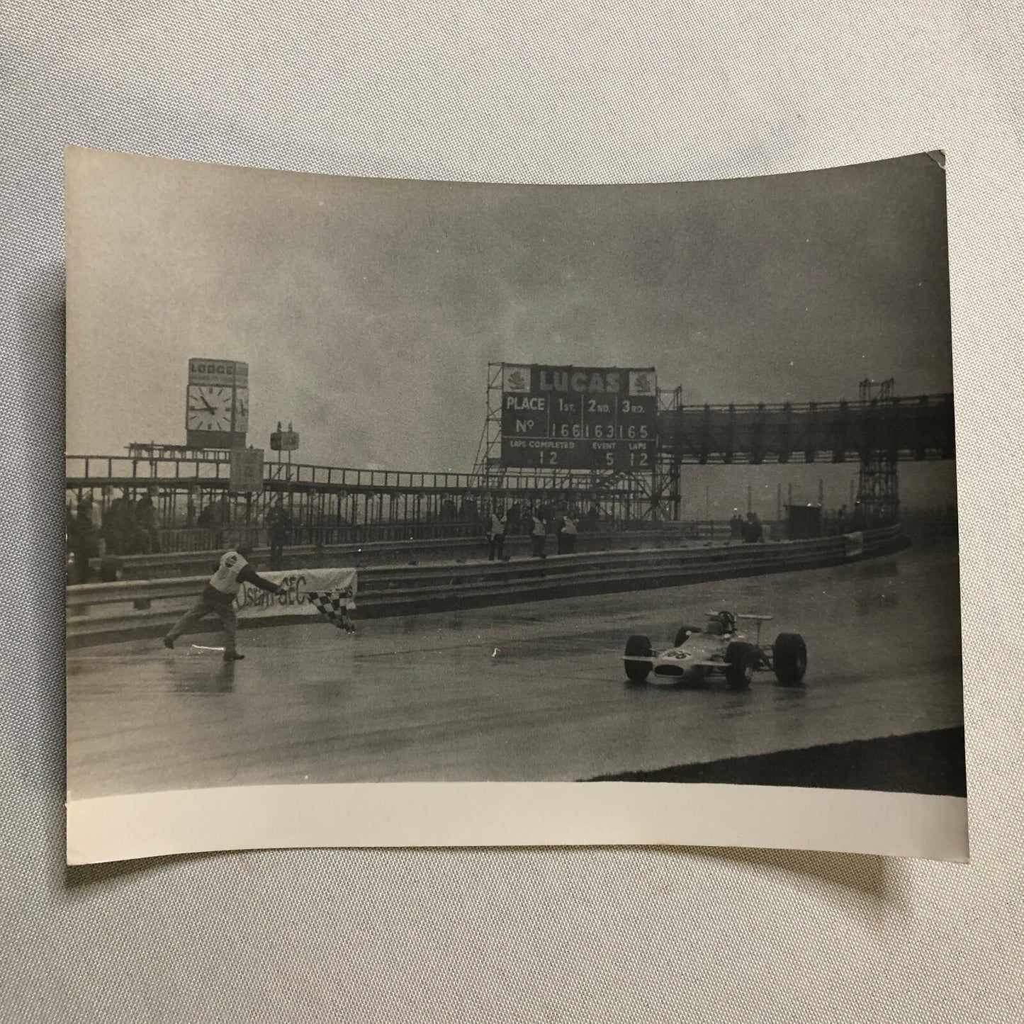 Vintage Grand Prix Racing Car Photo Photograph Print 