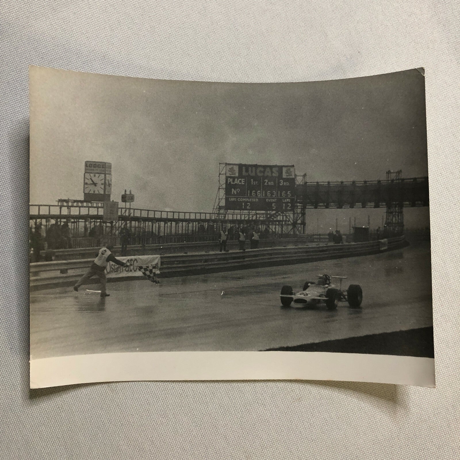 Vintage Grand Prix Racing Car Photo Photograph Print 