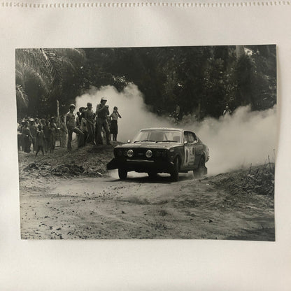 Vintage Rally Racing Photo Photograph 1974 Rallye du Bandama Car