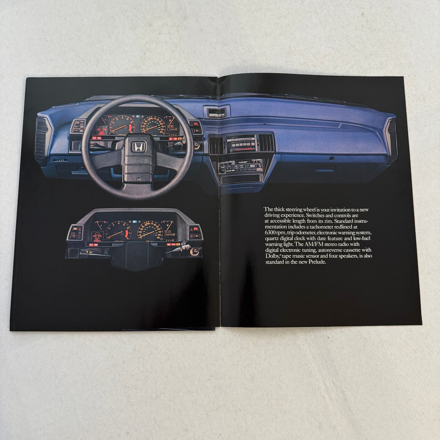 1983 Honda Prelude Car Sales Brochure Catalog Advertising