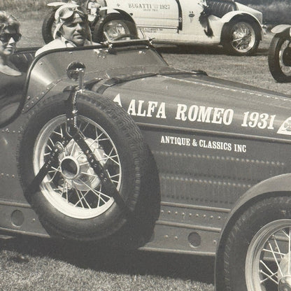 Vintage Kit Car Photo Photograph Bugatti Alfa Romeo Replica Conrad Weiffenbach